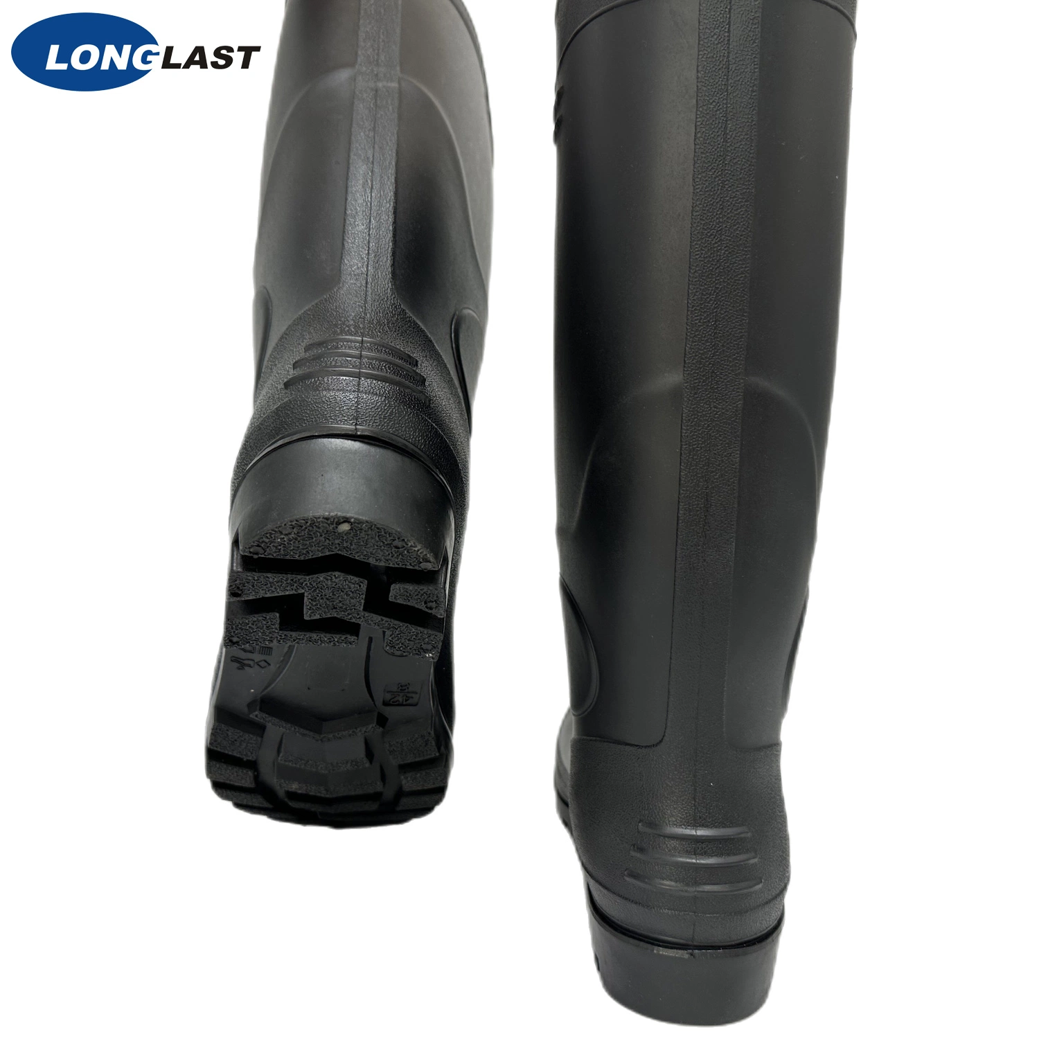 Ll-5-03 Botas de lluvia de trabajo de PVC/protección de caucho Industrial Gumboots Botas de lluvia de PVC