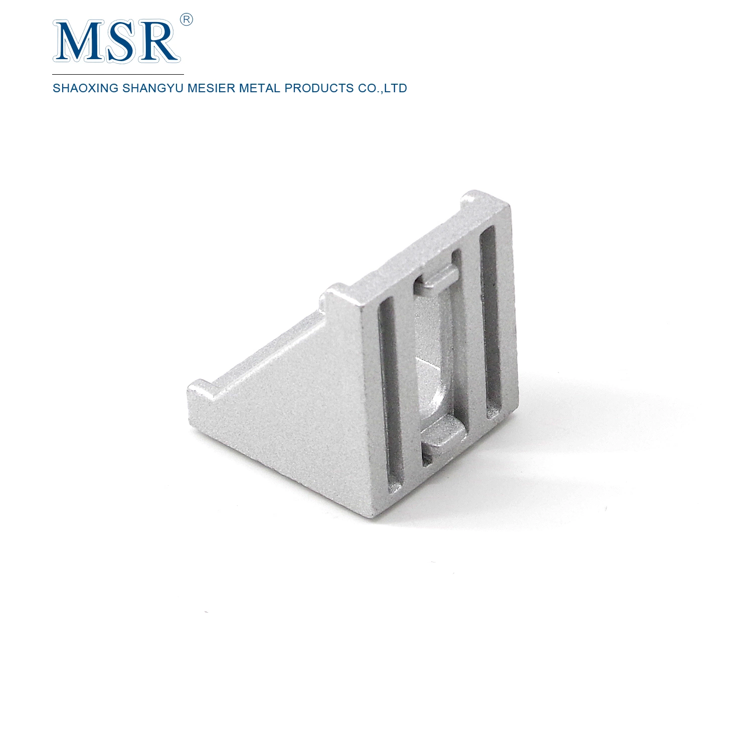 Chinamanufacturer 4040A-8 Aluminum Corner Code Mounting Bracket Used in Aluminum Profiles for 40 Series