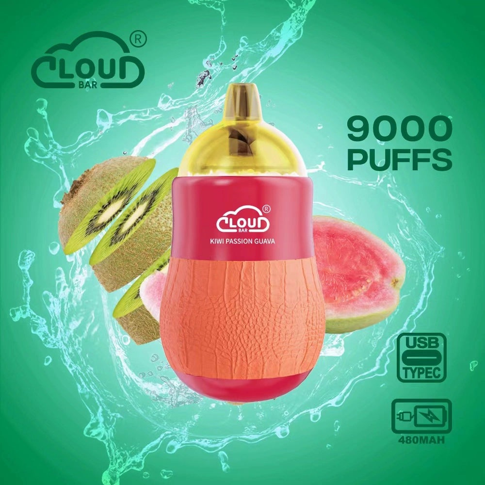 Atacado Caneta Vape 9000 Puffs Cigarro Eletrônico Sabor Frutas Vape Descartável