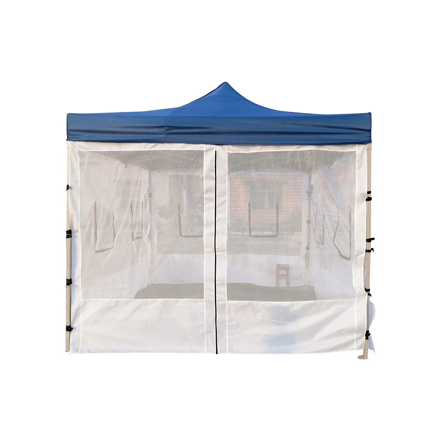 Venta caliente Camping carpa plegable rectangular cubierta con la pared lateral de la ventana