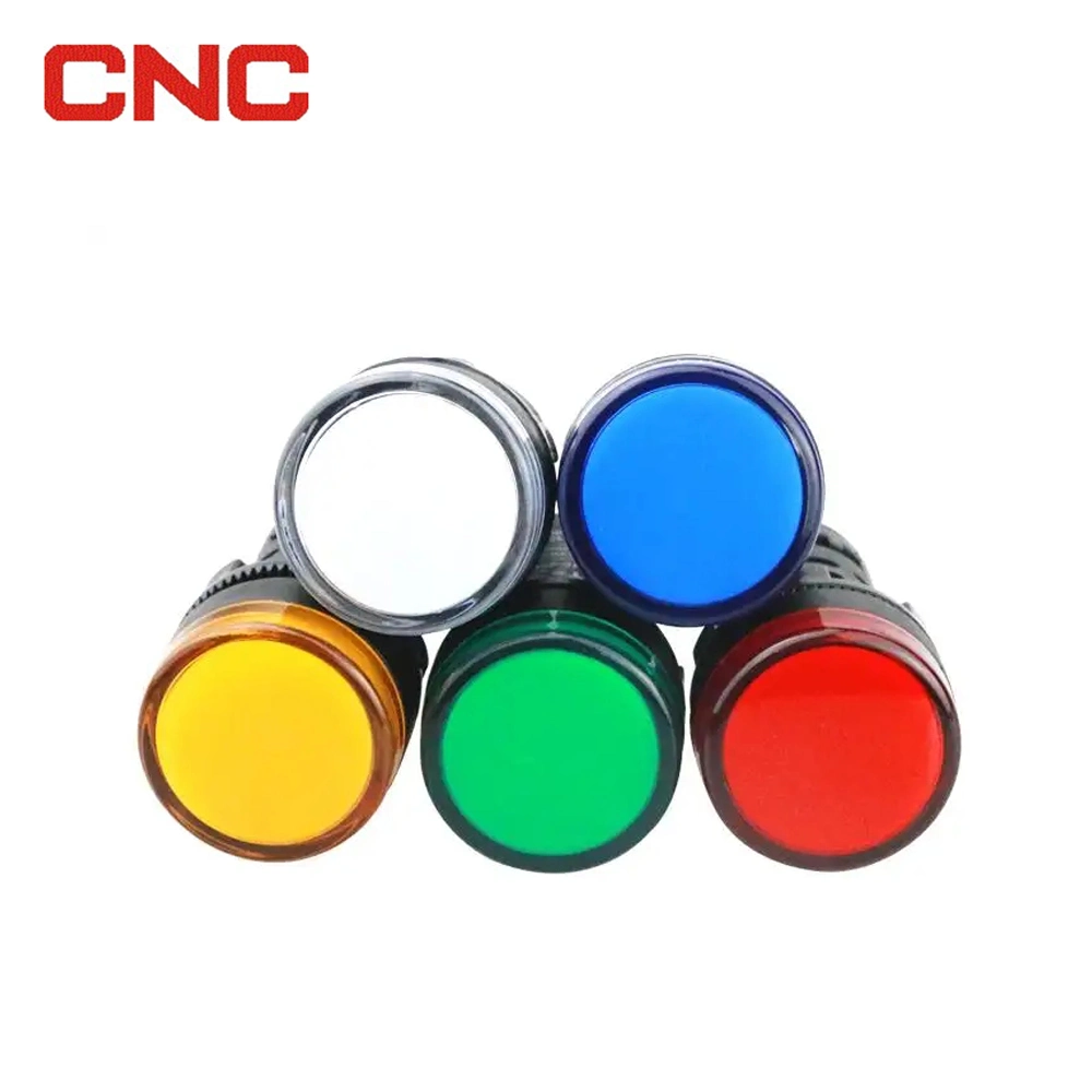 Good Service Red Blue Light Lamp LED Indicator Lamps Push Button Switch