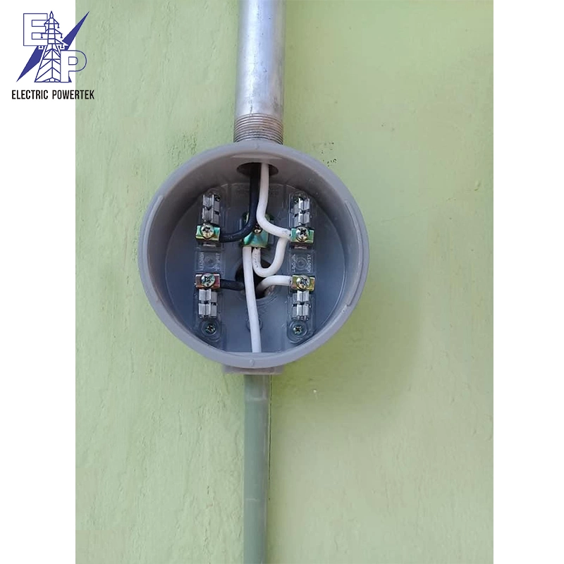 Electrical Round Energy Meter Base Meter Socket Base / Wall Meter Socket