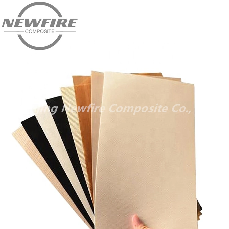 PTFE Coated Fiberglass Fabric Cloth New Type Different Color Heat/Flame Resistant Laminated Fabric for Sealing Belts