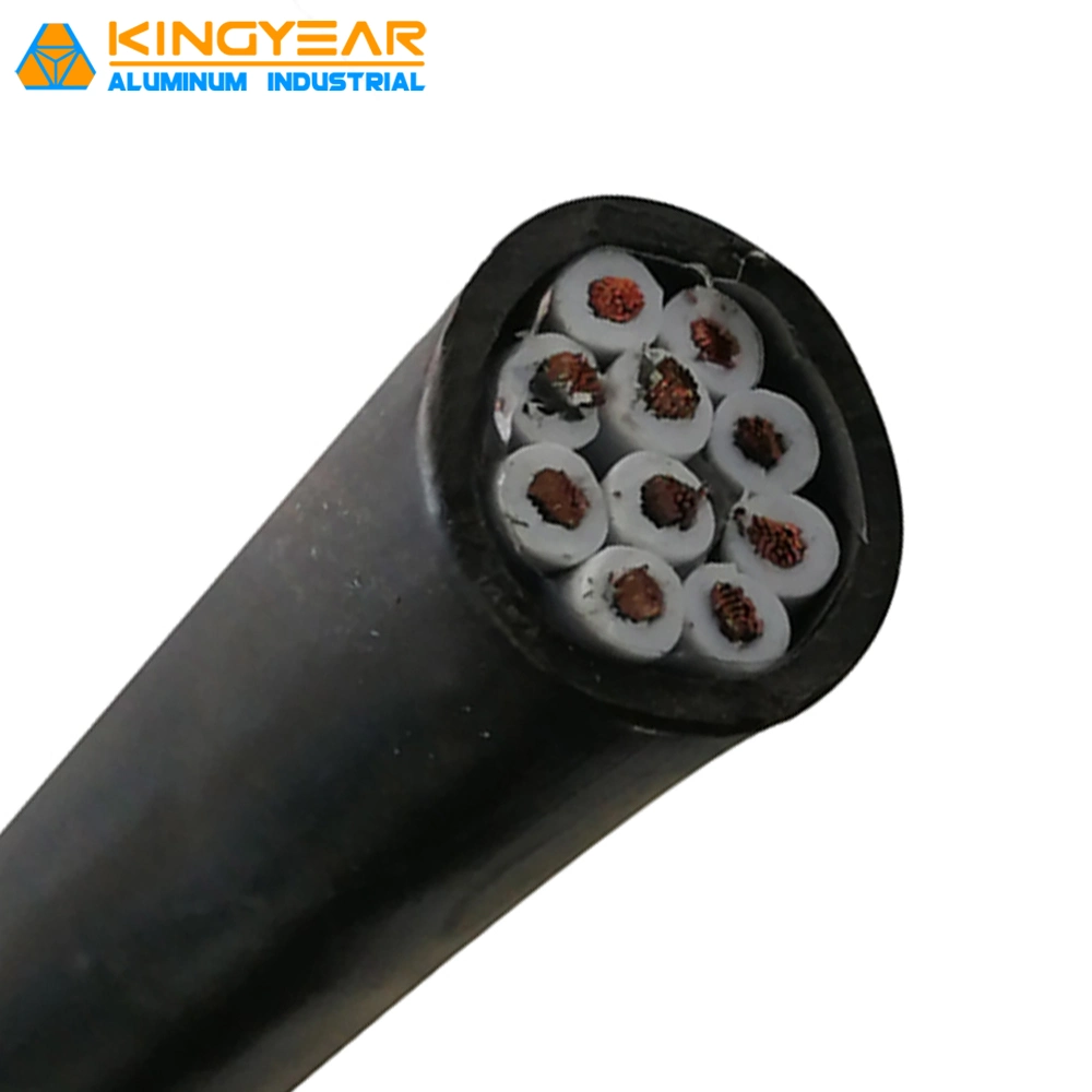 El cable de control 10 núcleos de 2,5 mm2 de 2,5 mm4 de 2,5 mm3