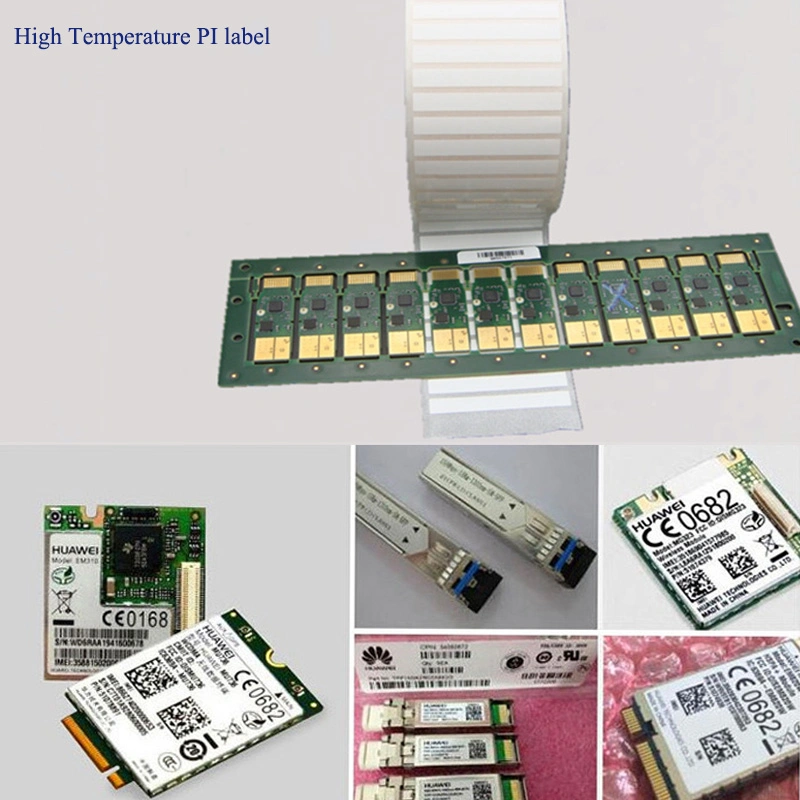 Polyimide Thermal Transfer Label High Temperature Resistance for PCB Bar Code Tracking