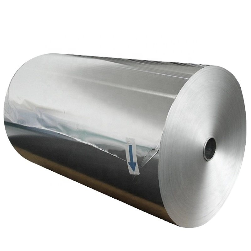 Factory Price Aluminum Foil Roll 1235 8079 8011 Large Roll Aluminum Foil for Food Wrapping Paper Tin Foil