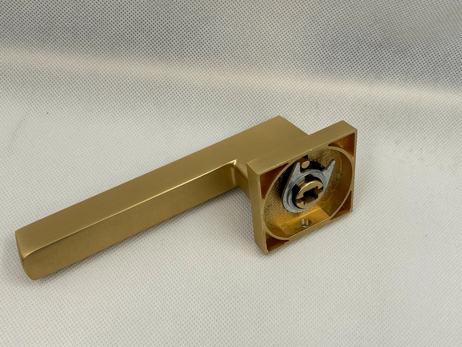 Zinc Alloy Door Lock Handle on Rose 0425A