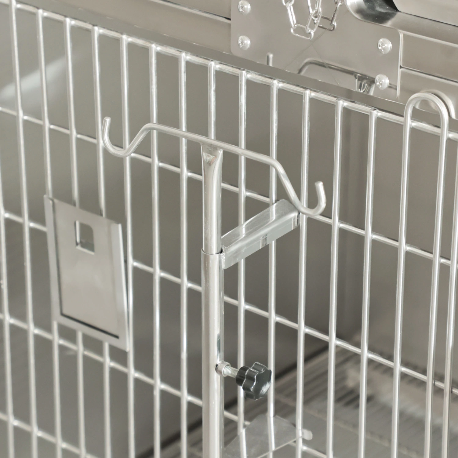 Animal and Veterinary Equipment Controlled Cage Stainless Steel Dog Cages