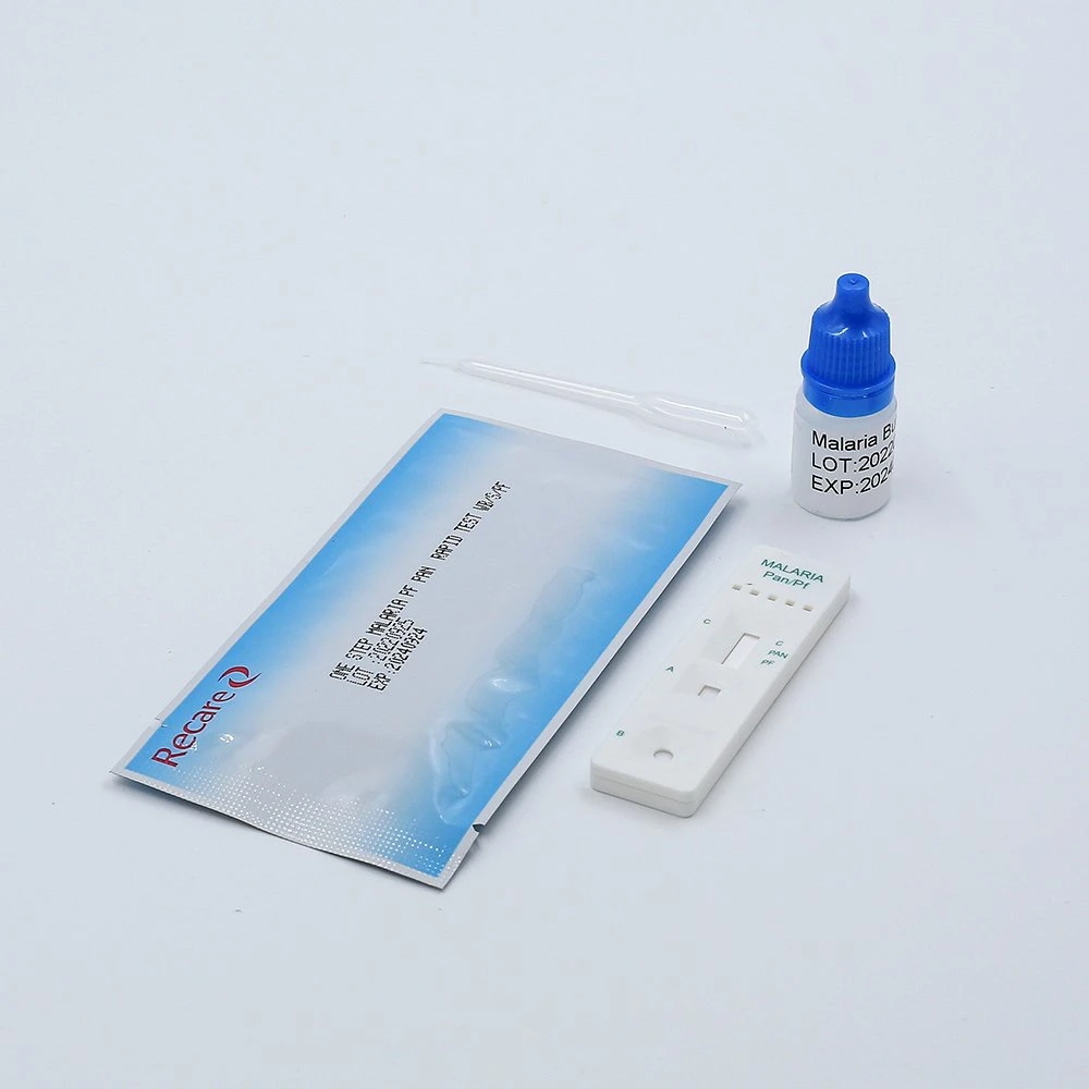 China OEM most accurate pf pan blood test rapid malaria