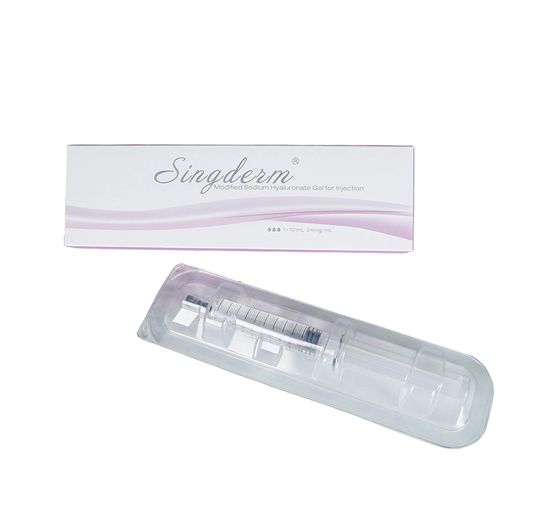 China Manufacture 1ml/10ml Cosmetics Cosmetic Beauty Equipment Sodium Hyaluronic Acid for Injection with ISO