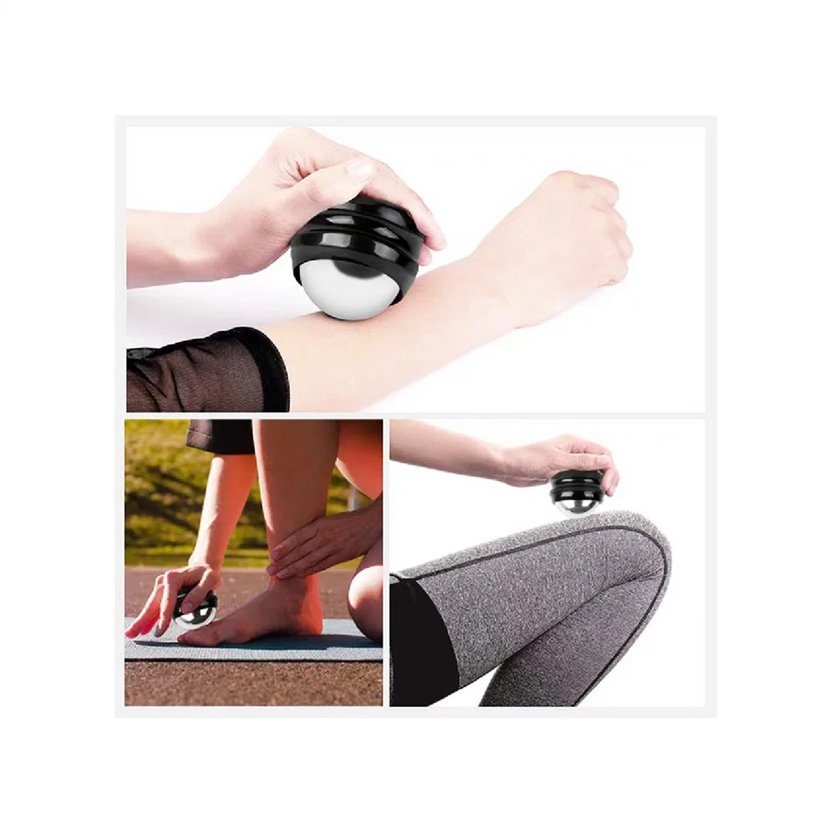 Novo Estilo de lado Gelo Massagem Fitness roller ball Cuidados de Saúde Frio terapia de massagem roller ball Massagens Corporais Ball