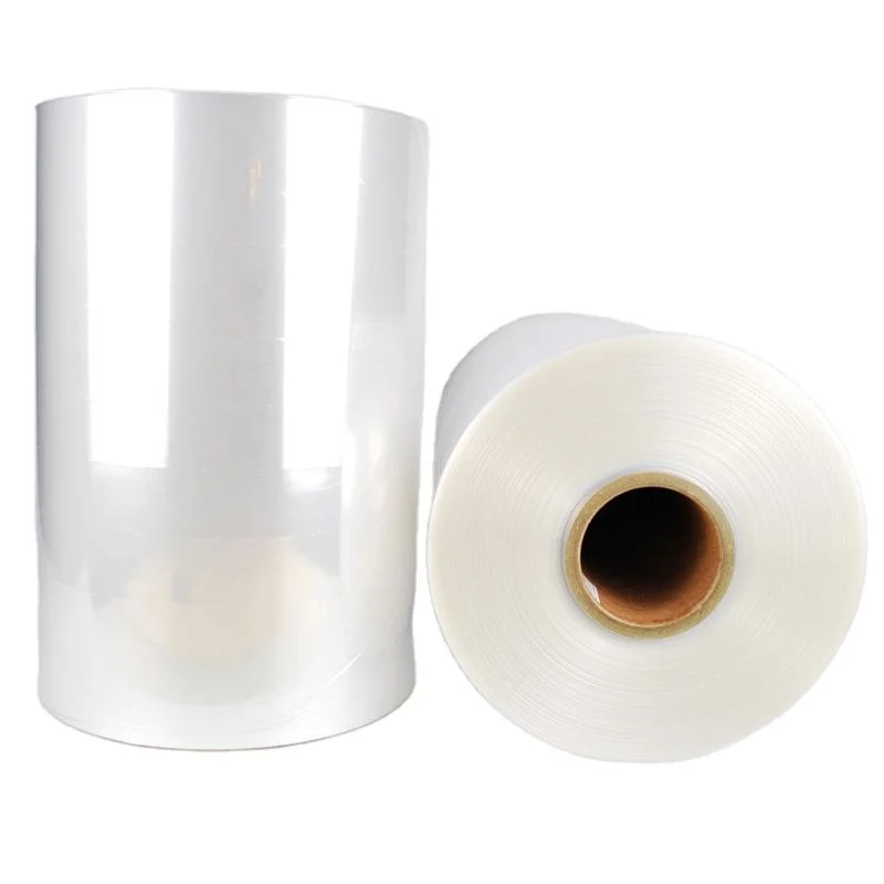 POF Heat Shrink Film Micron Perforated Plastic Rolls Cakes Cup Noodles Packing