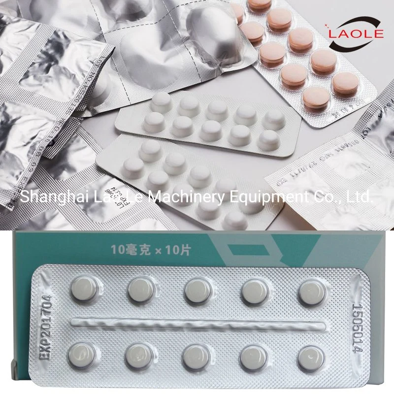 Dpp 120 Automatic Small Liquid Capsule/Tablet/Pill Blister Blister Flat Packaging Machine