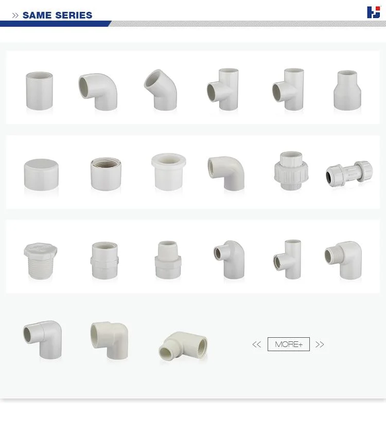 UPVC Schedule 40 Water Pipe Fittings Plastic Union