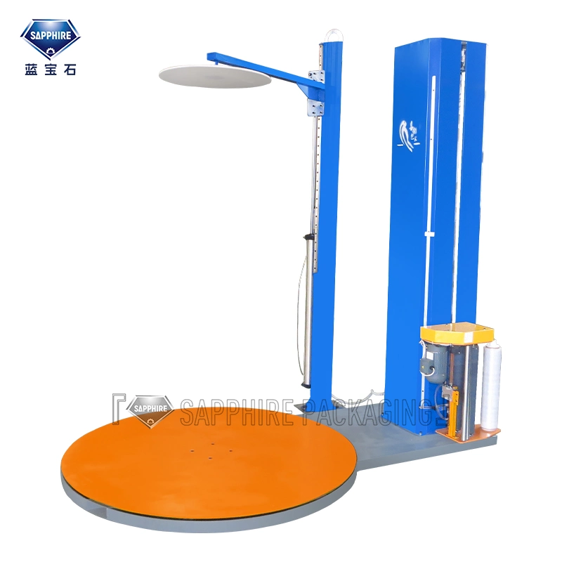 Automatic Pallet Wrapping Machine Turntable Pallet PE-Stretch Film Package Machine