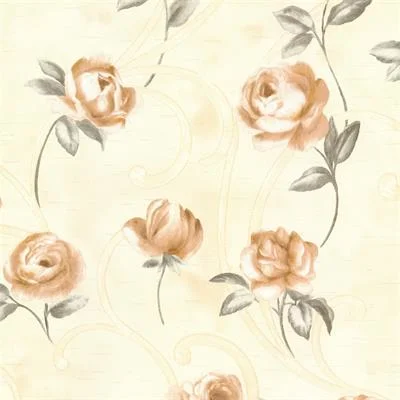 Red Rose Wall Paper for Home Wall Decor (220-240g/sqm 53CM*10M)