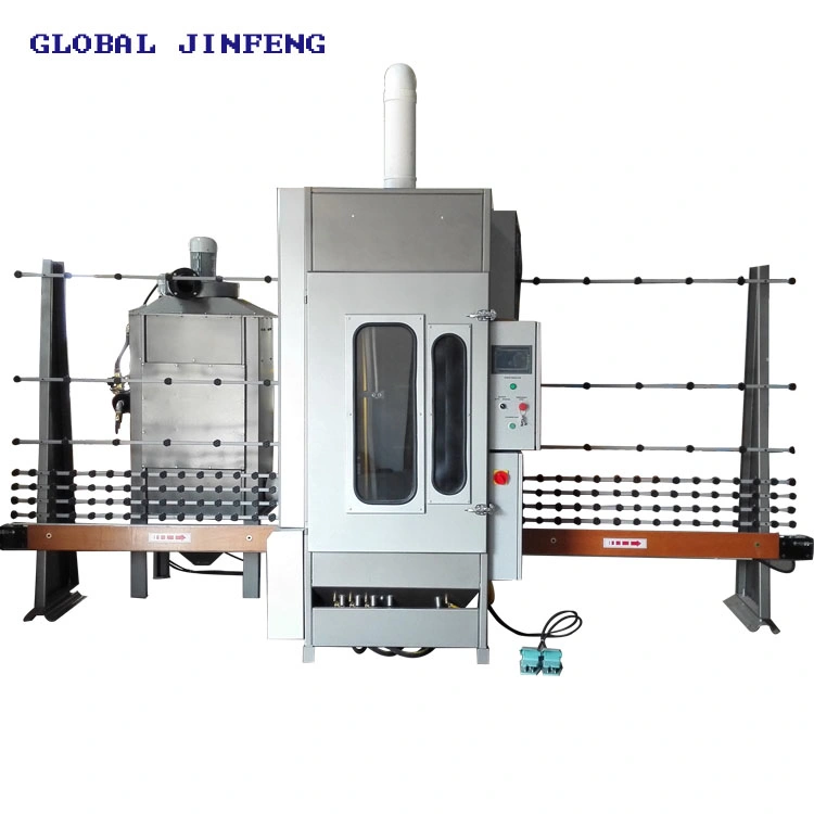 Jfp-1600 PLC Ceramic Glass Automatic Sandblasting Machine Sand Blaster