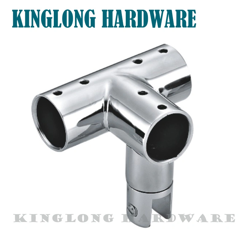 High quality/High cost performance Bathroom Accessories Shower Room Sliding Door T Type Hanging Tube Connectors