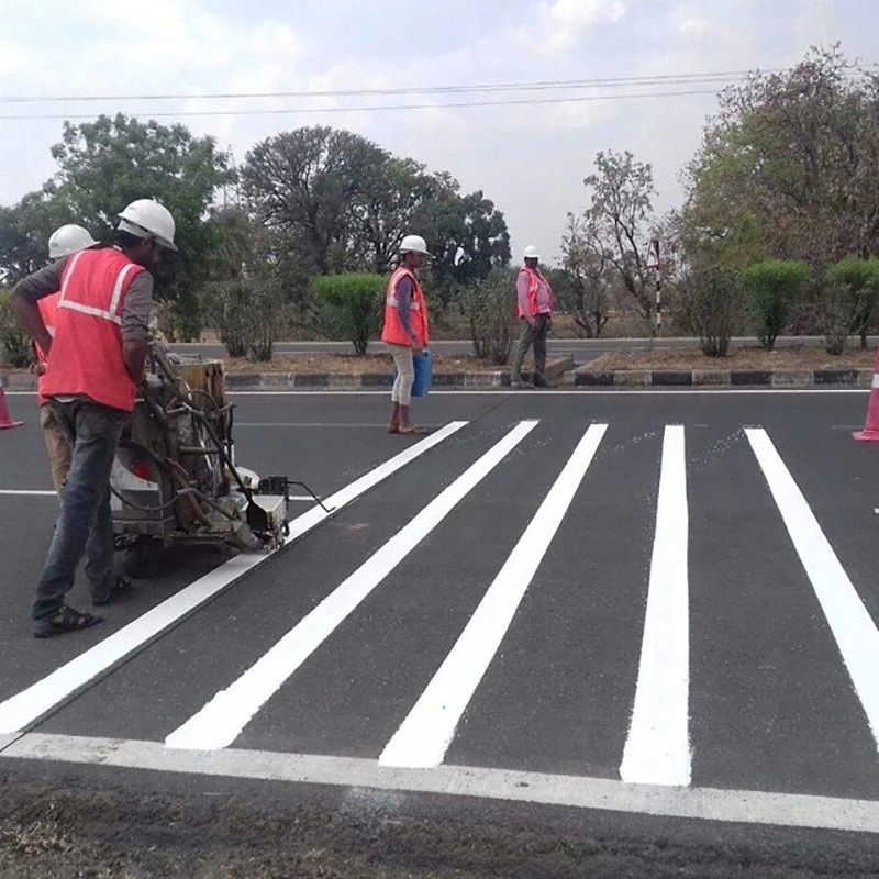 Traffic Symbols Thermoplastic Road Marking Paint Glass Bead Coating