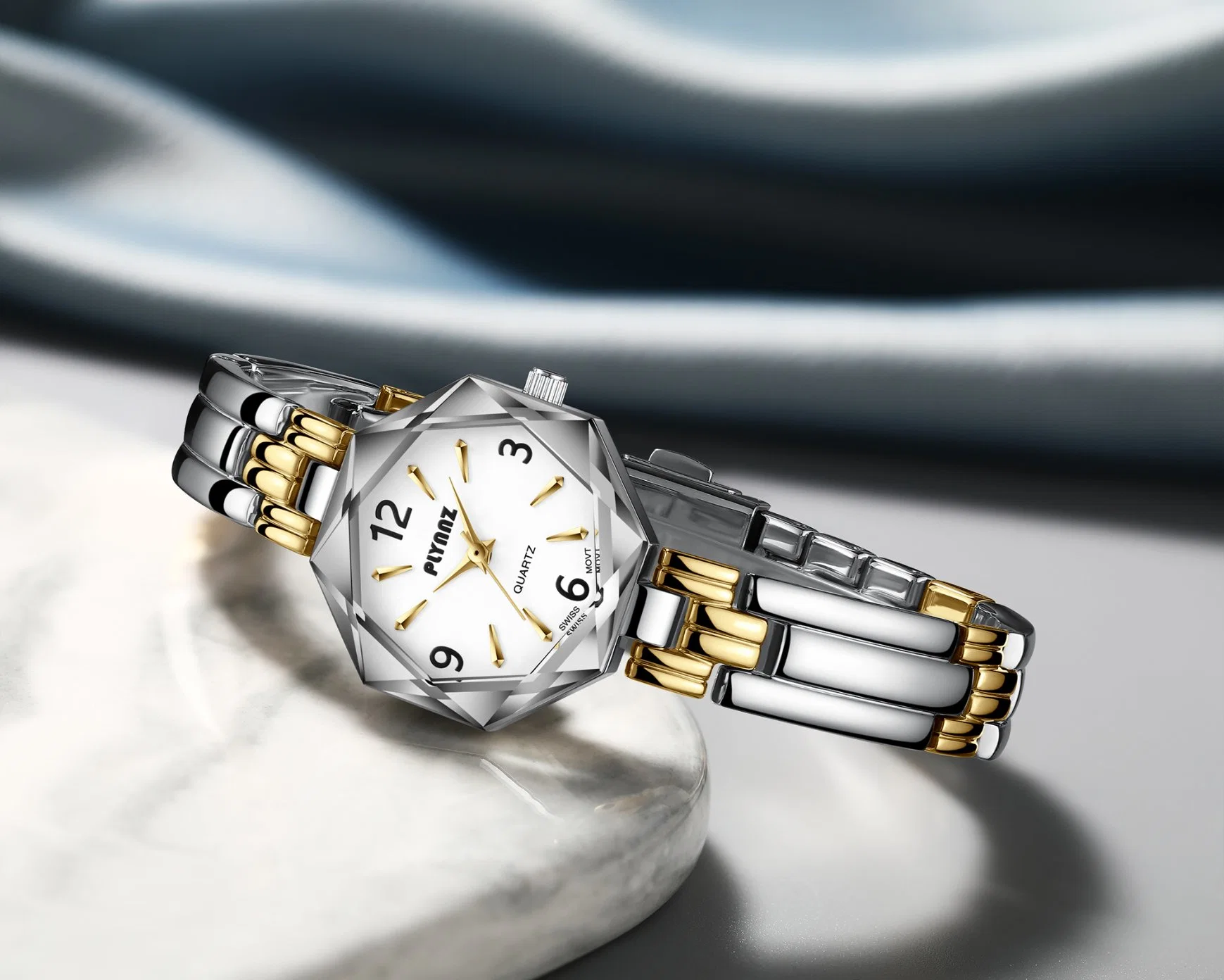 Fashion Ladies Anlogue Watches with Swiss Movement