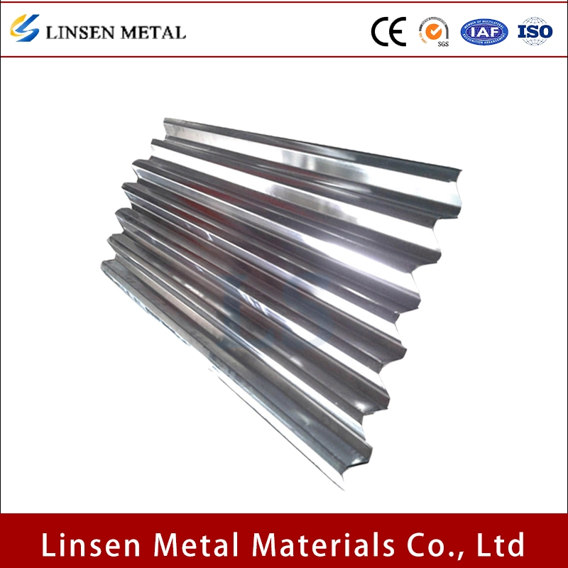 Building Material PVC Film 40g/50g/60g/80g/100g/105g/115g/120g/130g/135g Galvanized Galvalume Steel Corrugated Steel Sheet for Roofing Sheet