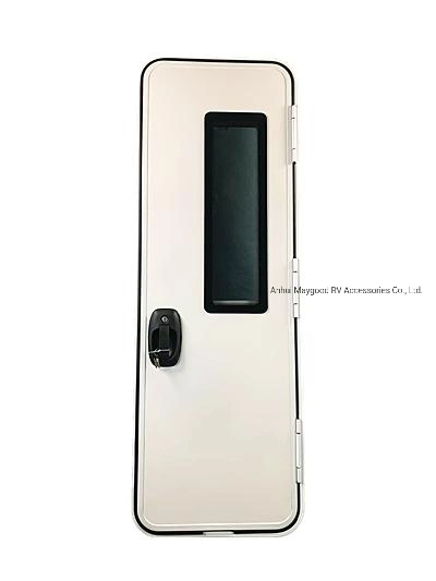 Customized Motorhome Accessories Recreational Vehicle Camping Car Door with Flyscreen and Blind