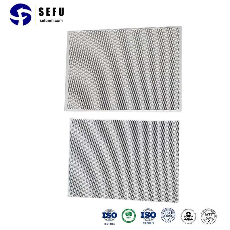 Cordierite Honeycomb Board Manufacturer Infrared Ceramic Burner Plate for Gas Stove