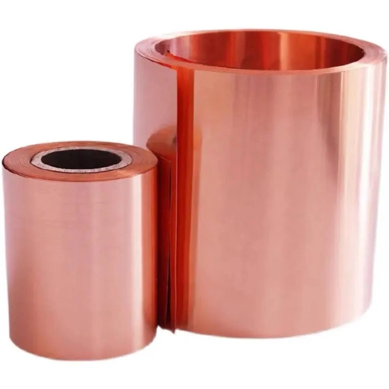 C1100 C1200 0.1 mm Copper Alloy Strip Copper Foil for Battery Copper Tape Foil