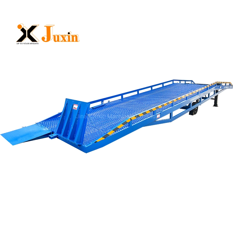 Forklift Loading Ramp Mobile Yard Ramp Dock Leveler Container Ramp