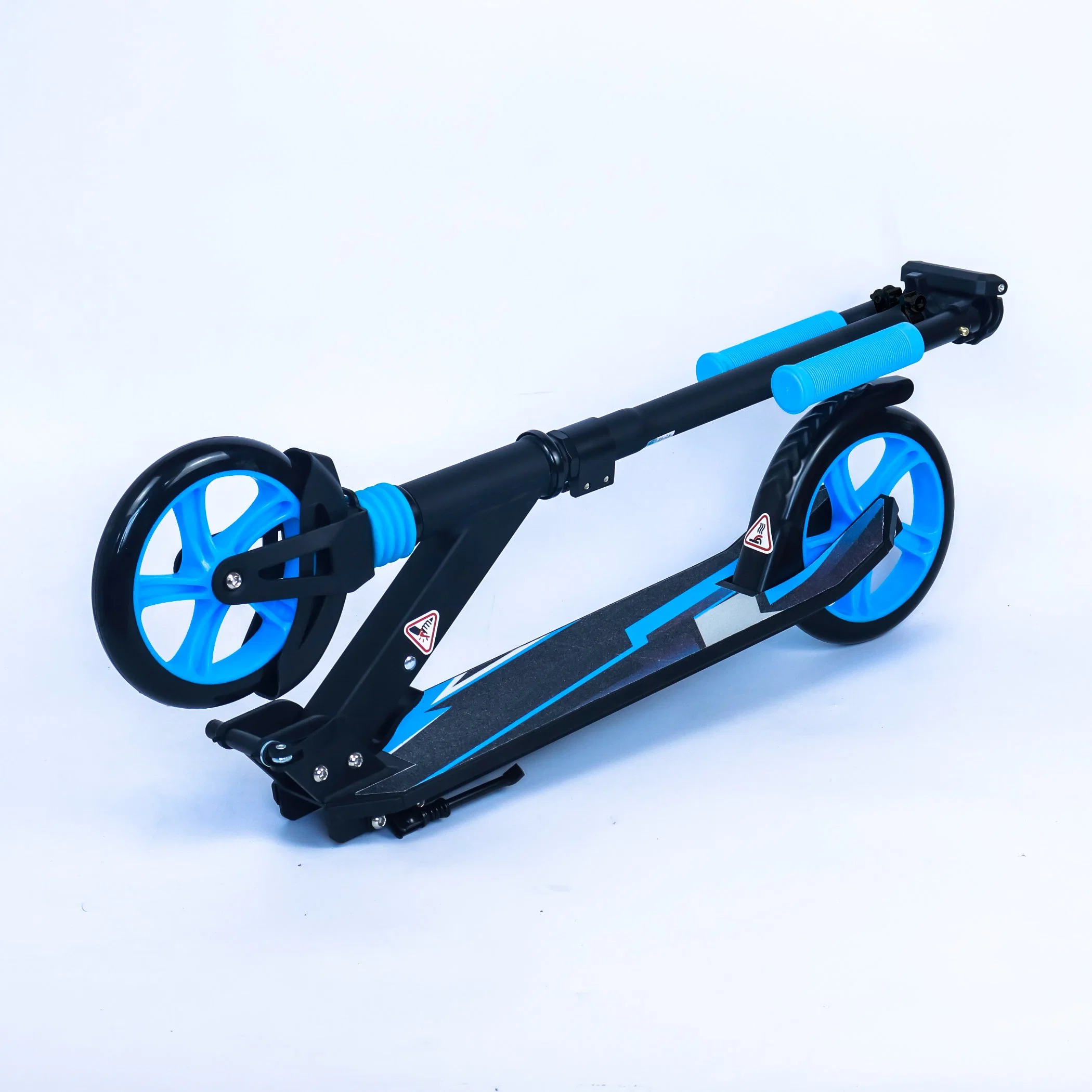 Seguridad de alta calidad niños altura de adultos pie Freestyle portátil ajustable Patear Scooter