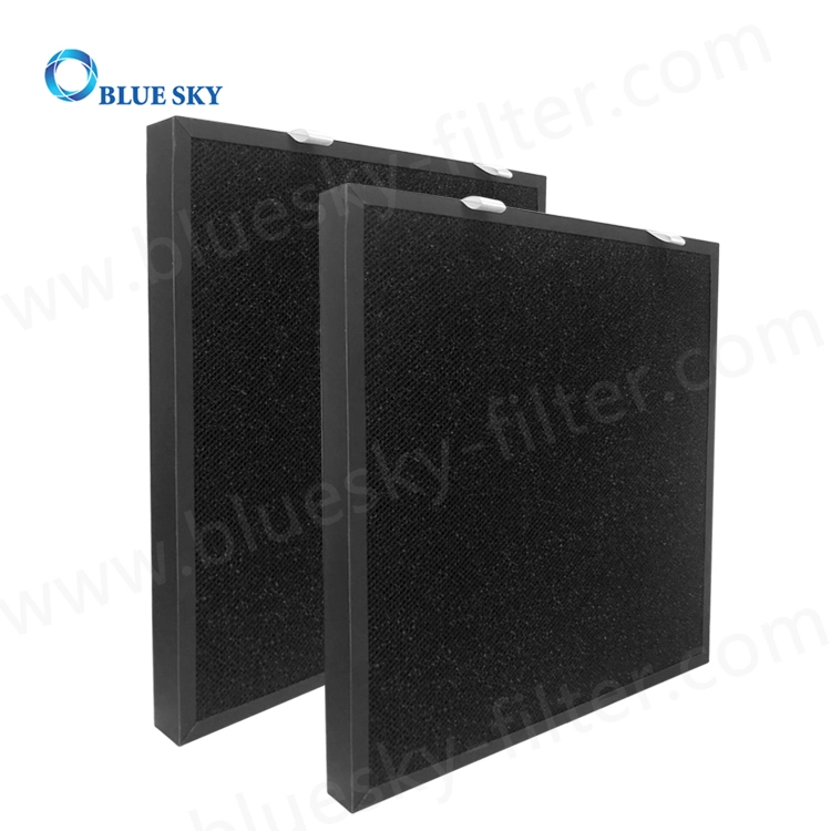 Customized Panel 410X390X33mm Paper Frame Pleated Air Purifier Filters