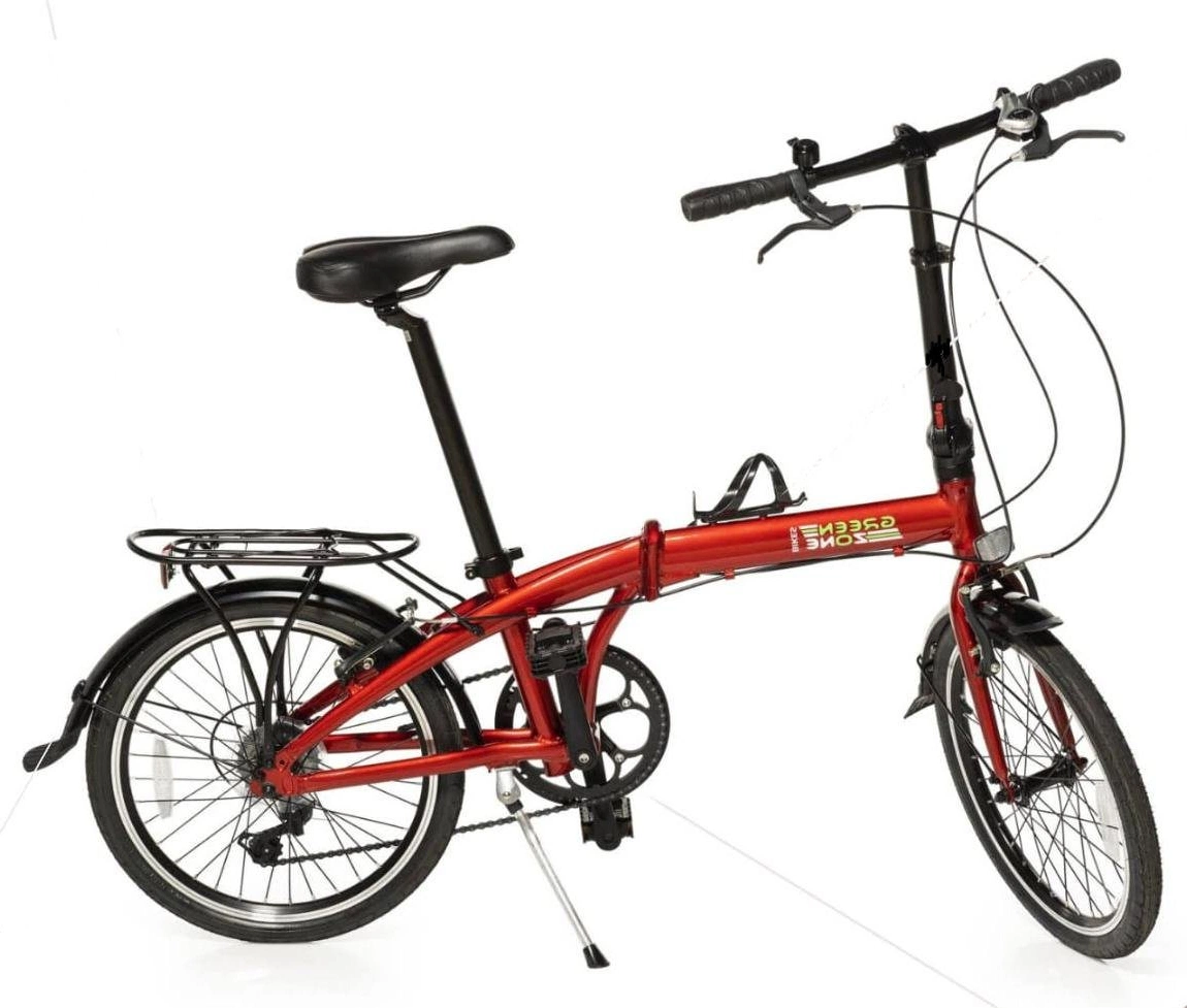 20'' Shimano Folding Bike, Aluminium Frame, 7 Speeds, Mechanical Disc Brakes. Space-Friendly, Easy to Carry for Everyday Use. Customization Available!