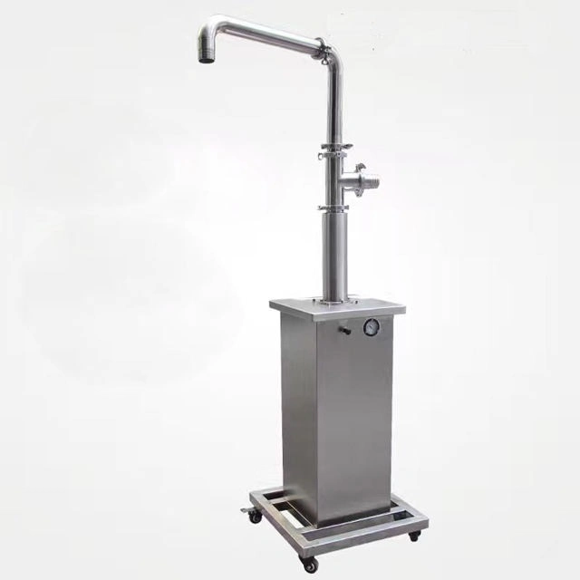 Pneumatic Vertical Cosmetic Feeding Pump Suction Machine Transfer Pump Suction Machinery