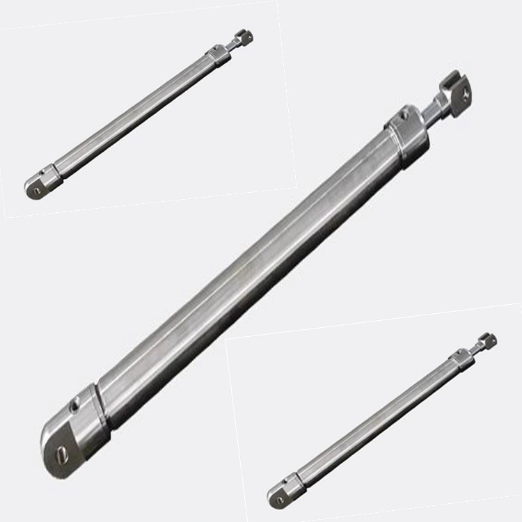 Original Factory Custom Made Single Double Acting Telescopic Short Long Stroke S316 S304 Stainless Steel Hydraulic RAM Lifting Cylinders for Marine Boats