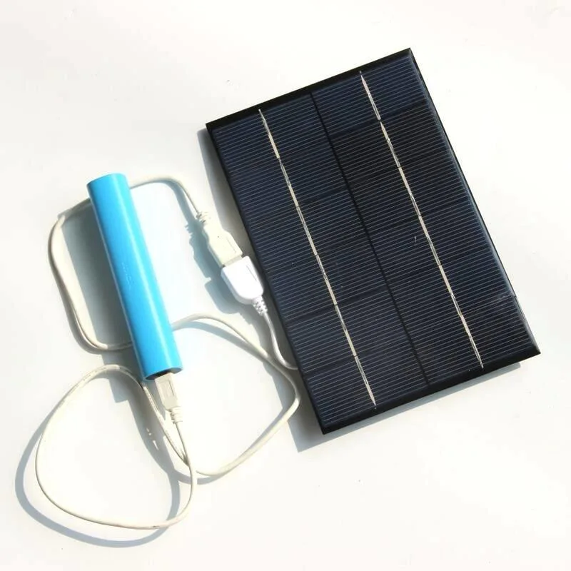 Precio mayorista 4,2W 6V Panel Solar para Móvil o batería Cargador de China Factory