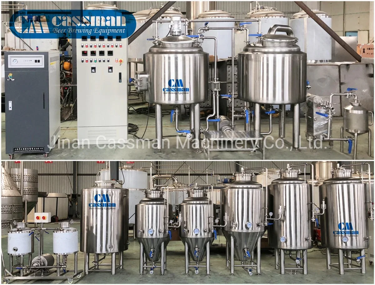 Cassman 300L 500L Stainless Steel Beer Brewhouse Brewery Equipment