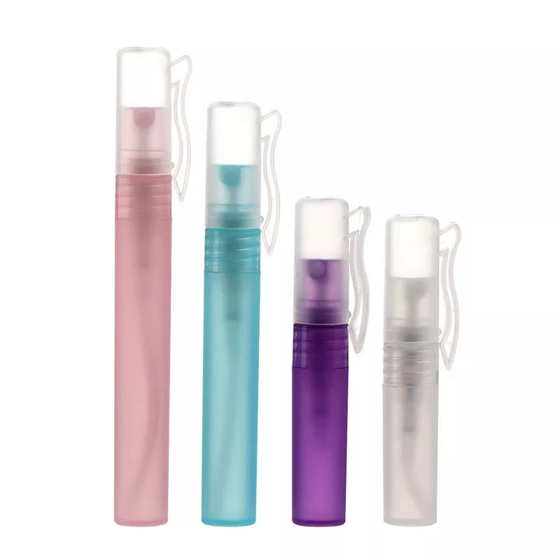 Pink Purple Translucent Blue Spray Perfume Bottle 3ml 5ml 10ml PP Plastic Bottles