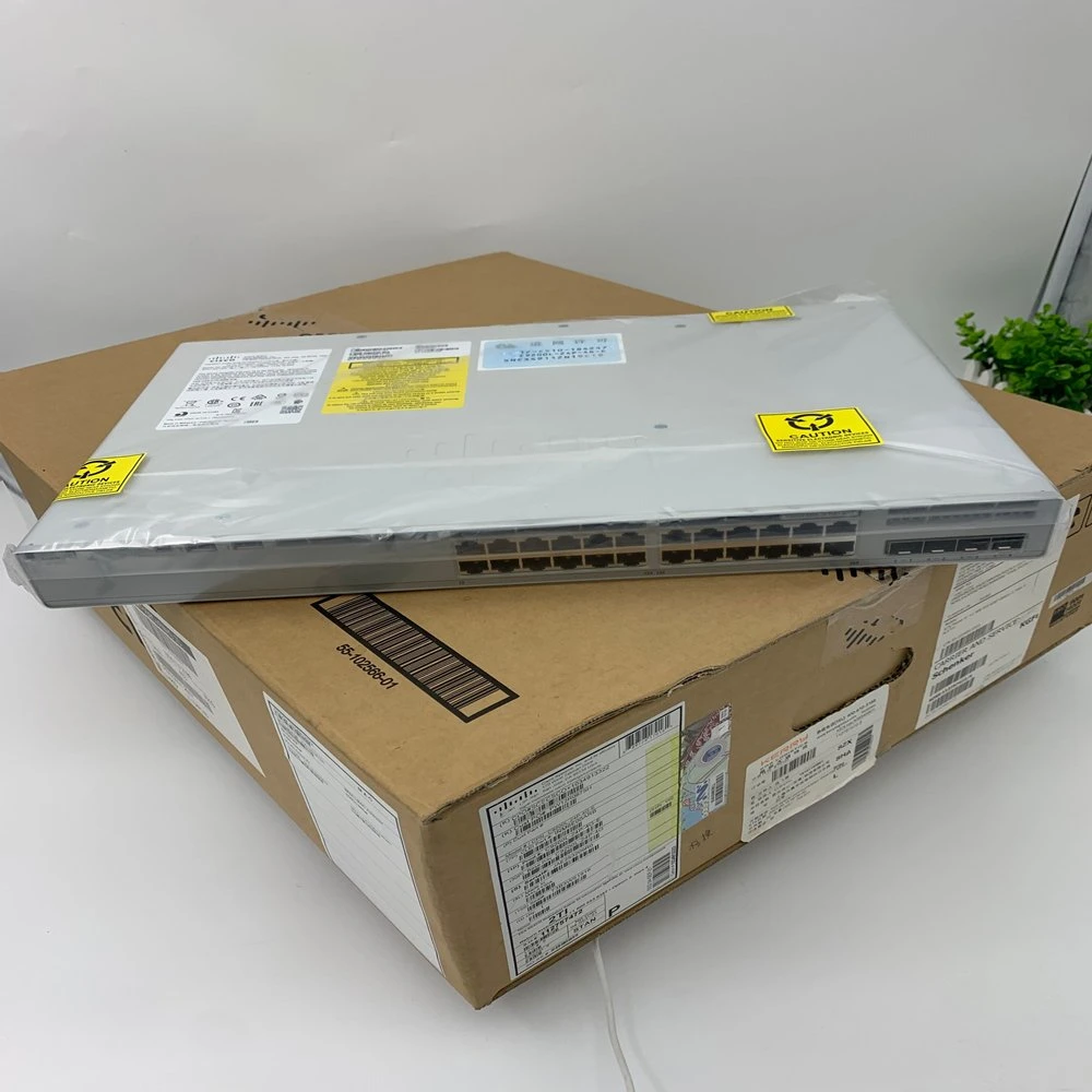 Original New Cisco 9200 Series 24 Ports Network Switch C9200L-24p-4G-a