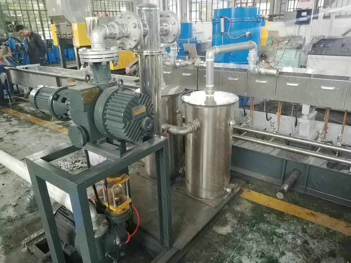 Most Popular Made in China Hot Washed Clear Pet Flakes Granulation Machine, Pet Protective Film Pelletizing Machine