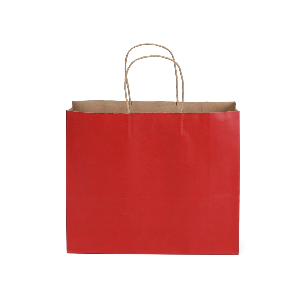 Mercancía Mayorista/Proveedors Bolsa de papel de fondo plano Brown papel de regalo Bolsa