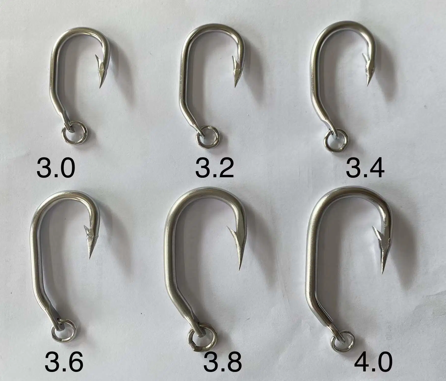 Wholesale/Supplier Stainless Steel Tin Plated Saltwater/Freshwater Fishing Tuna Shark Hooks