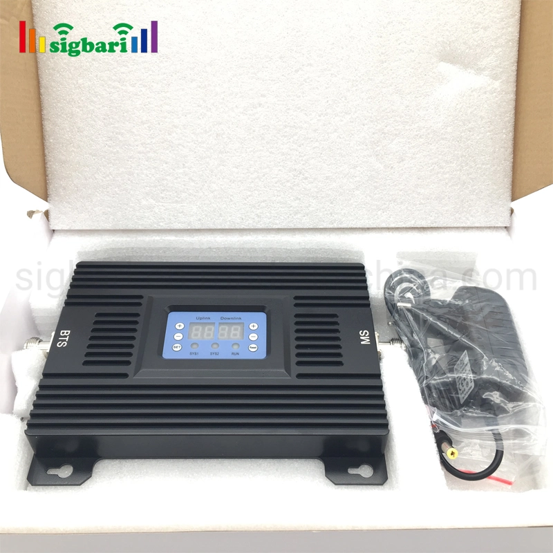 Sigbari Lte 800 4G 1800 Indoor Mobile Home Repeater Dual Band 4G Signal Booster 80dB