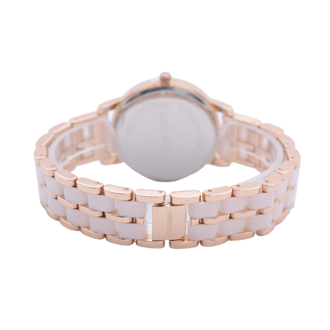 OEM Special Alloy Strap Connect Plastic Grains Alloy Case Lady Watch