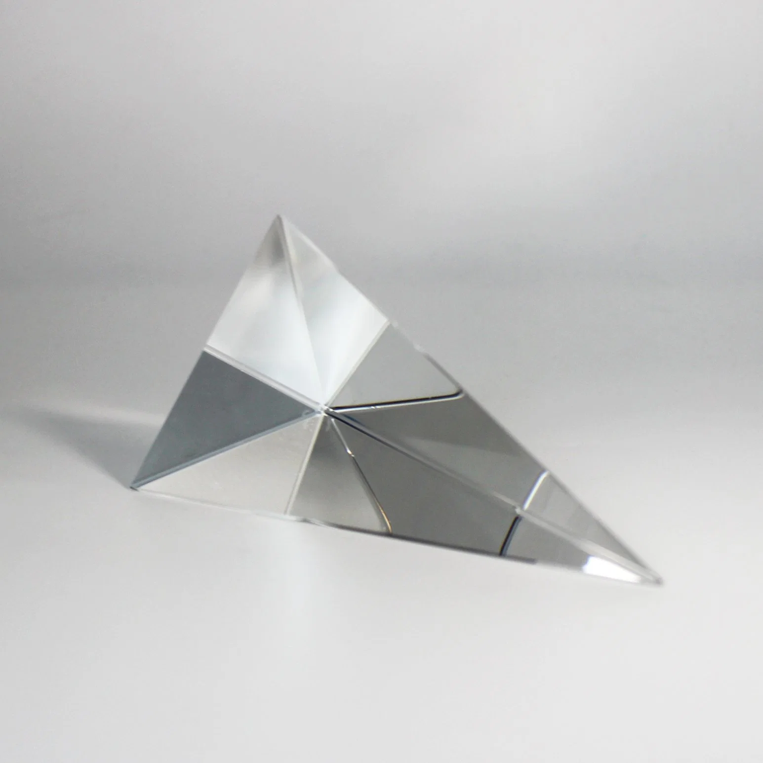 Original Factory Hot Selling Optical Glass K9 Triangular Pyramid Prism