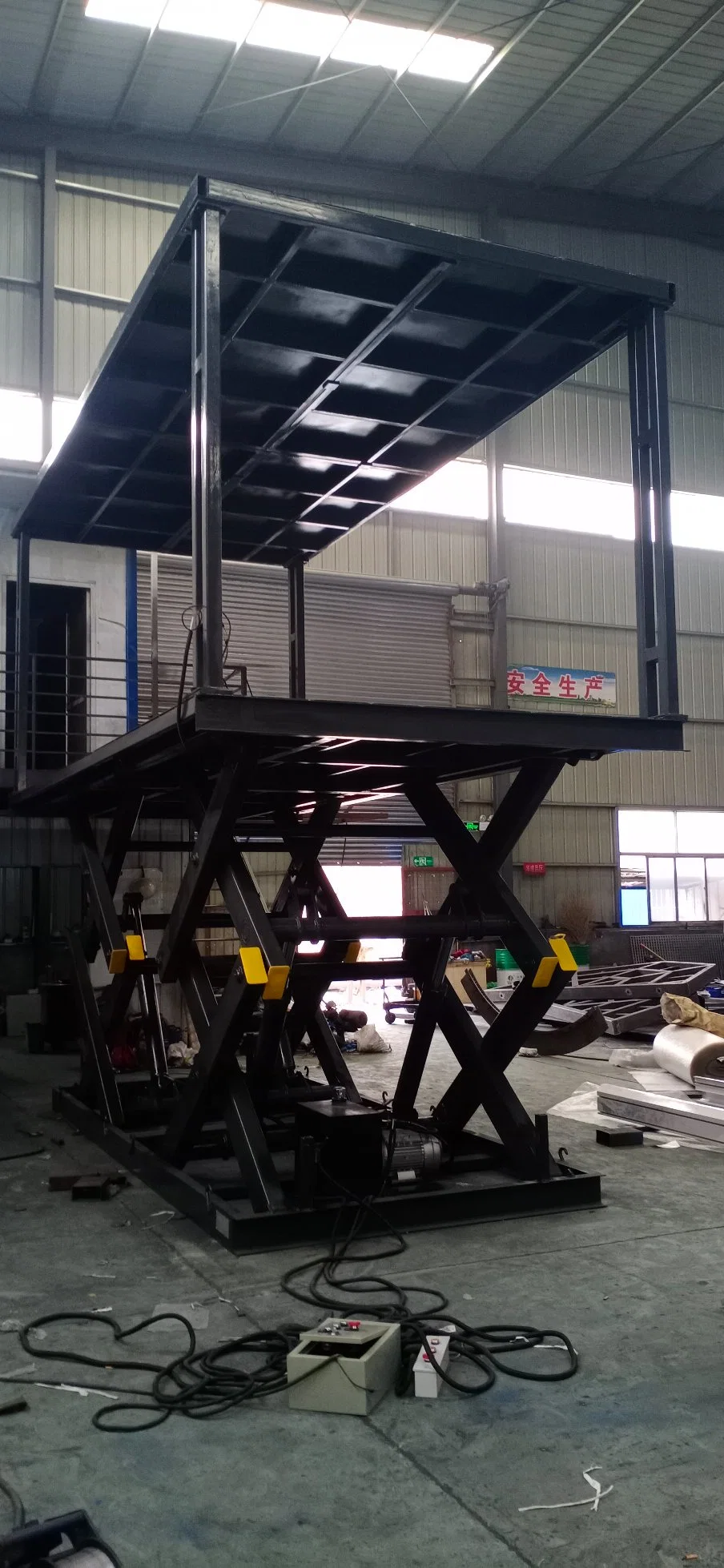 Double Layer Scissor Car Lift--Used Car Parking