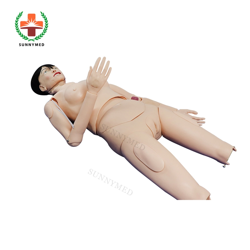 Sy-N03104 hembra médicos maniquí modelo para la formación de enfermería