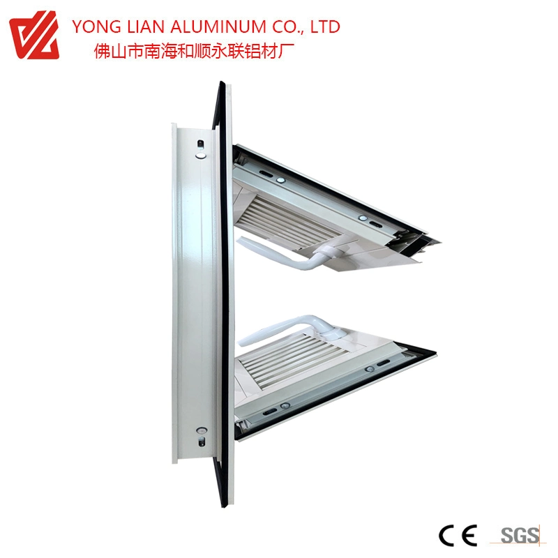 Aluminium Shutter Window and Aluminum Louver Door in Building Materials