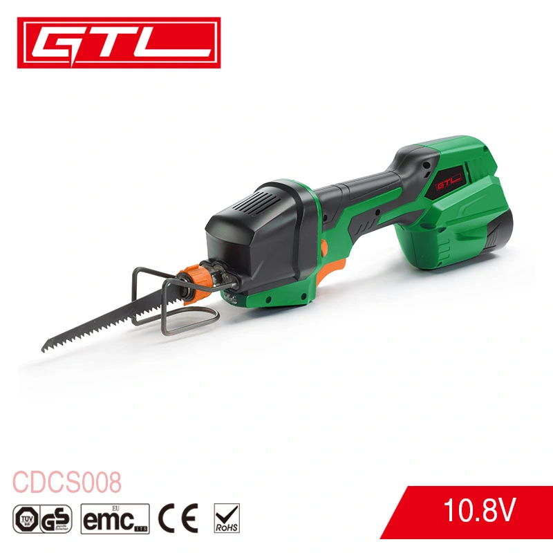 10.8V Garden Tools Cordless Electric Garden Saw Power Hand Saw (CDCS008)