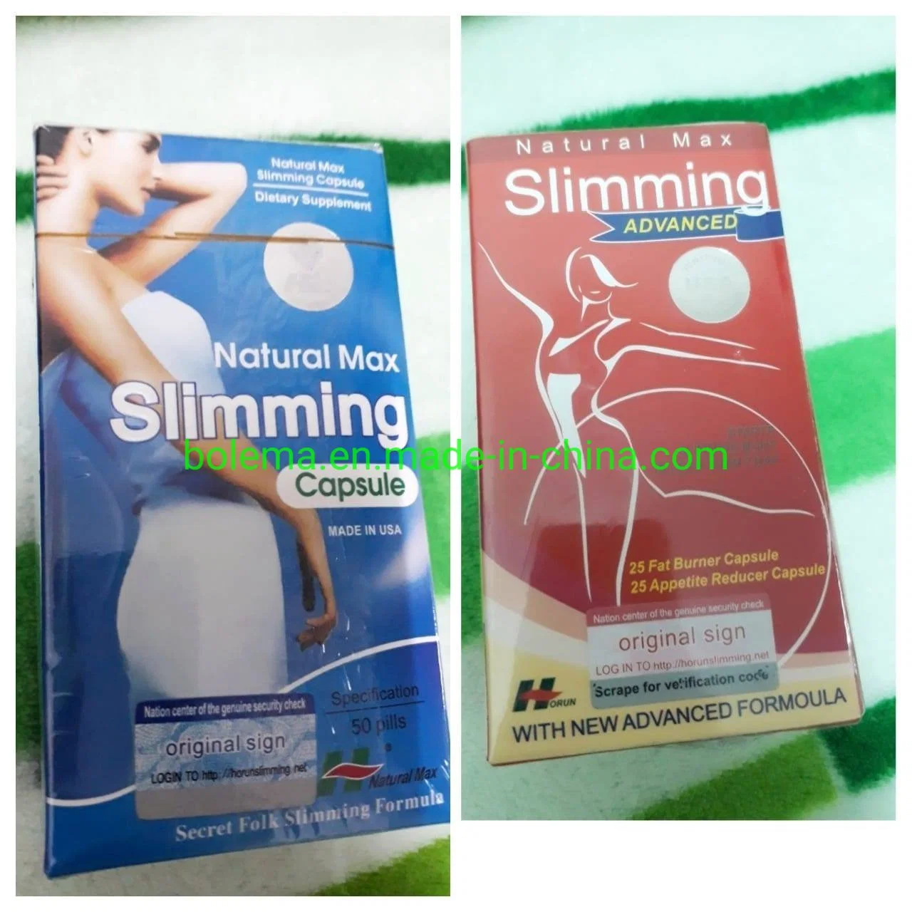 Natural Max Slimming Capsule, Green Box Weight Loss Capsules