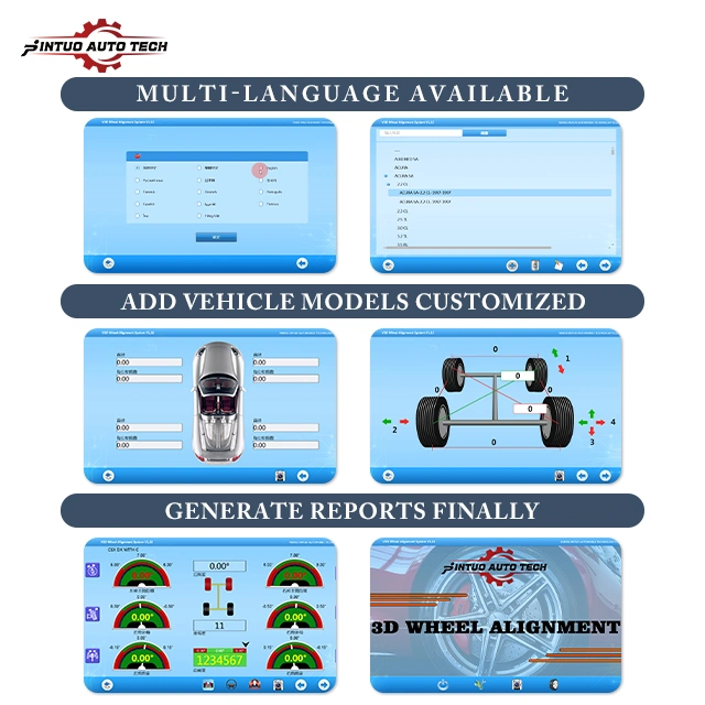 Jintuo Yl-66A Self-Developed Software 3D Automotive Car Wheel Alignment